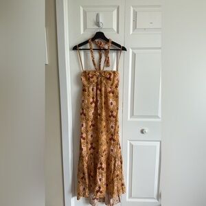 Aerie Maxi Halter Dress